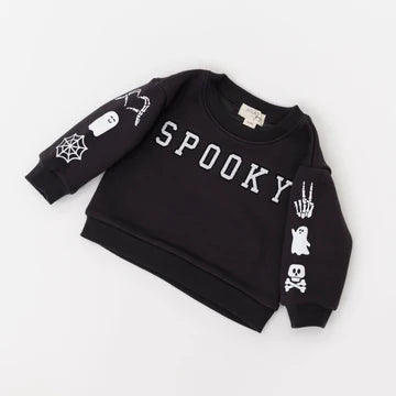 Spooky Crewneck - Vintage Black