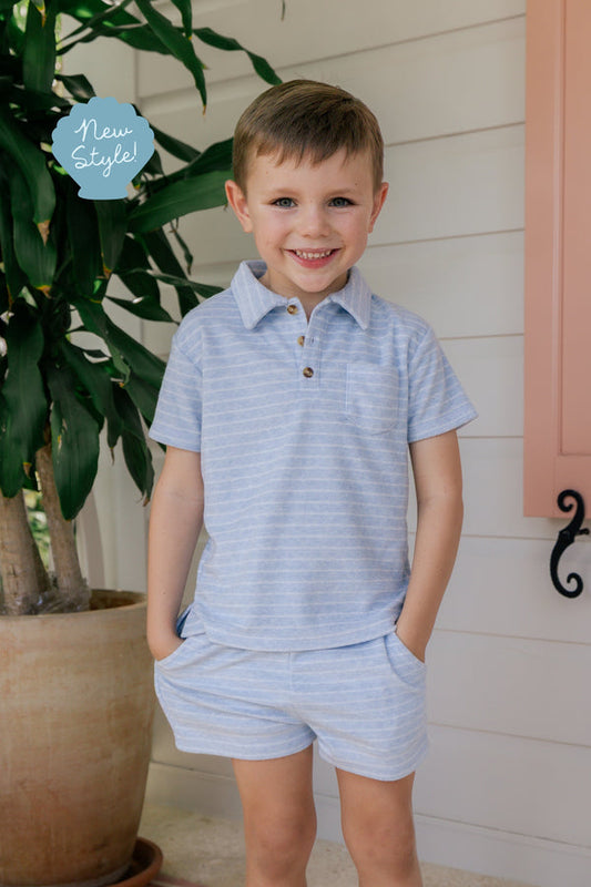 Polo Terry Short Set