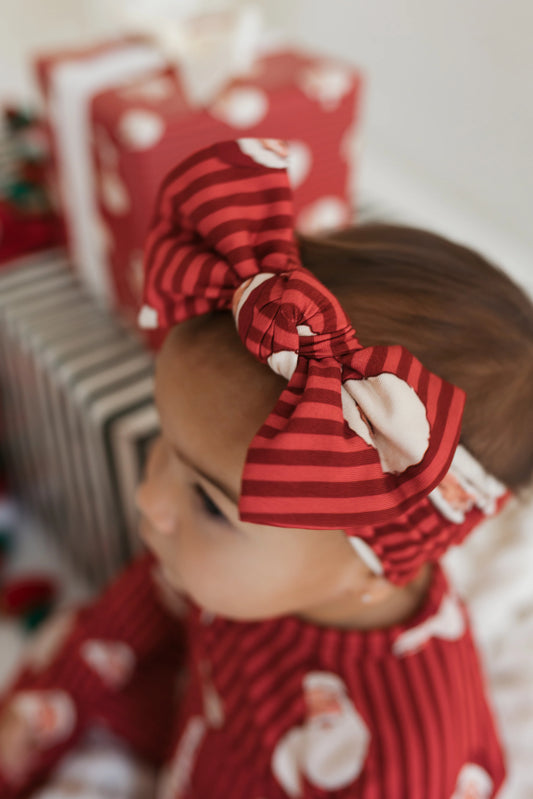 Santa Bamboo Headband
