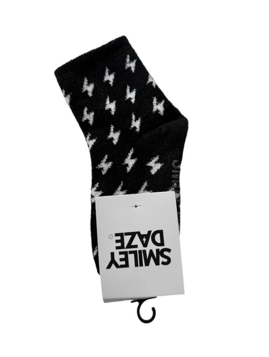 Bolt Fuzzy Socks