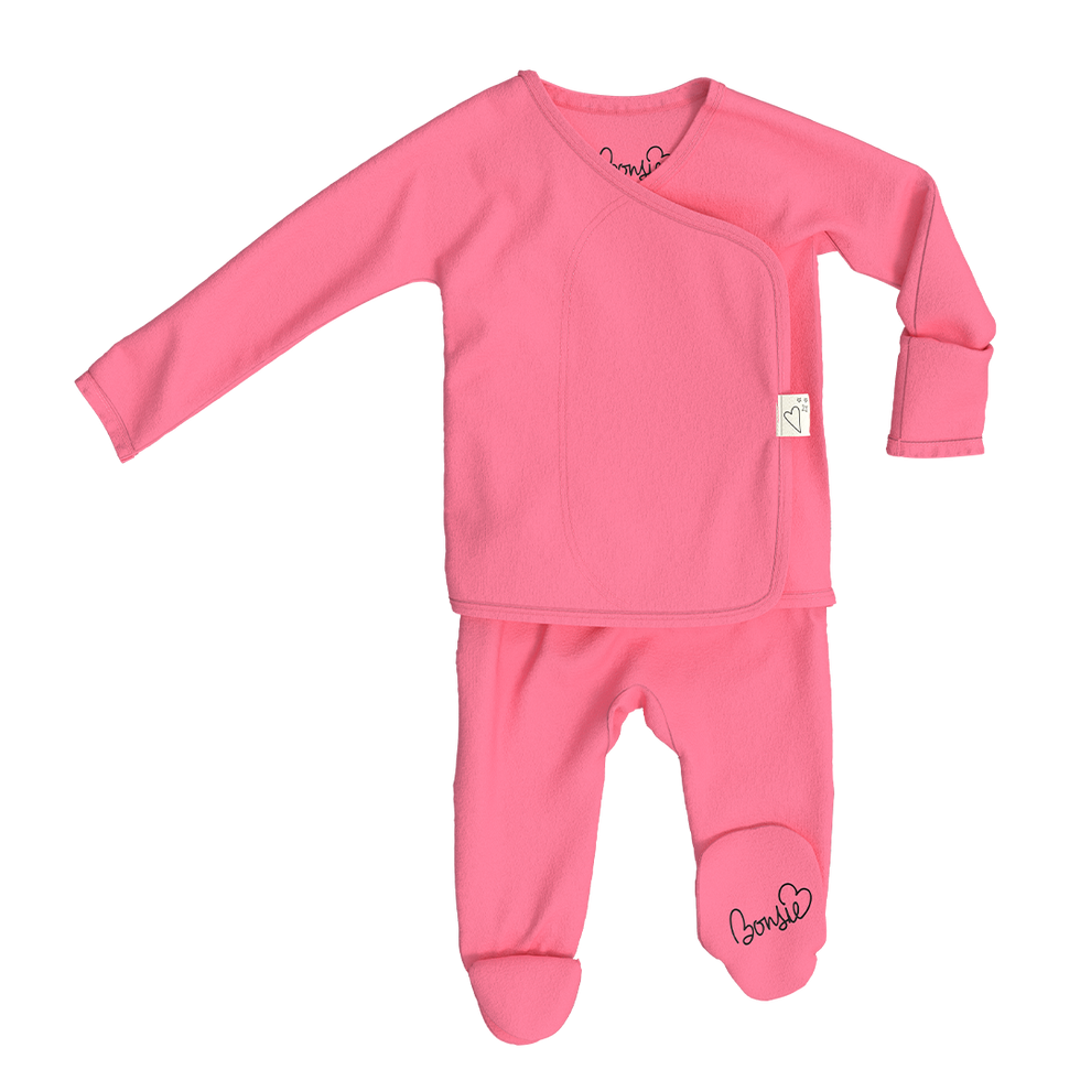 Skin-To-Skin Footie- Pinky Promise