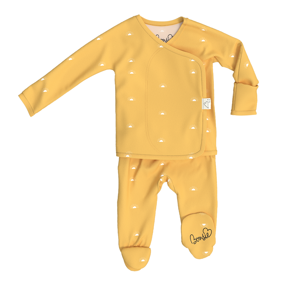Skin-To-Skin Footie- Sunrise