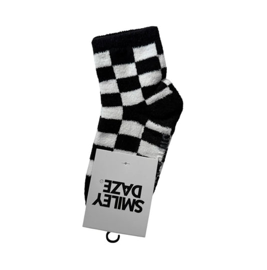 Checks Fuzzy Socks