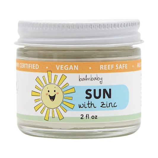 Balm Baby - Sun! All Natural w/ Zinc - Glass Jar