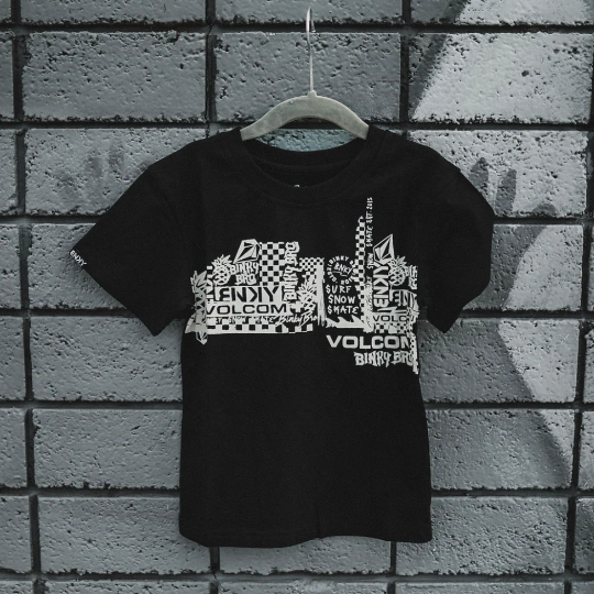 BNKY x Volcom City T-shirt- Black