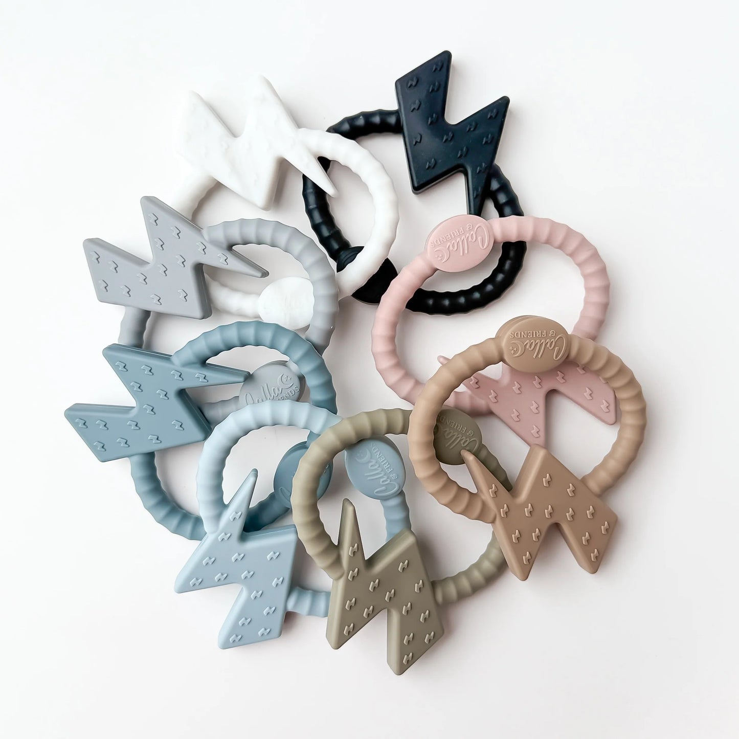 Bolt Silicone Sensory Teether
