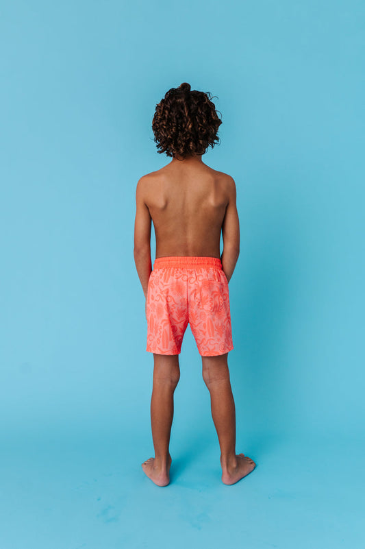 Coral Coastal Swim Shorts