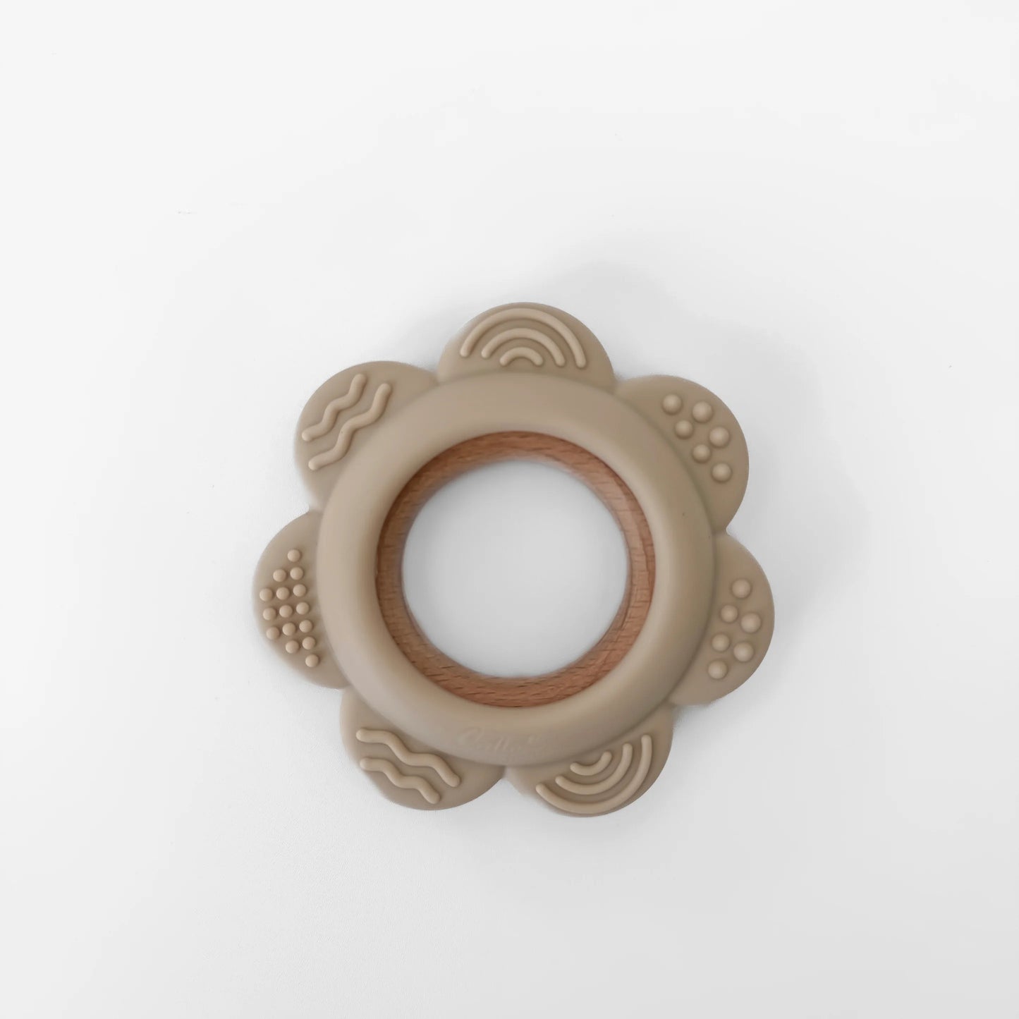 Garden Party Teether - Silicone & Beechwood Flower
