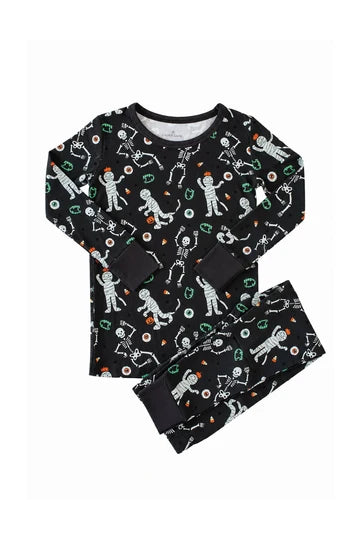 Halloween Glow-in-the-Dark Pajama Set