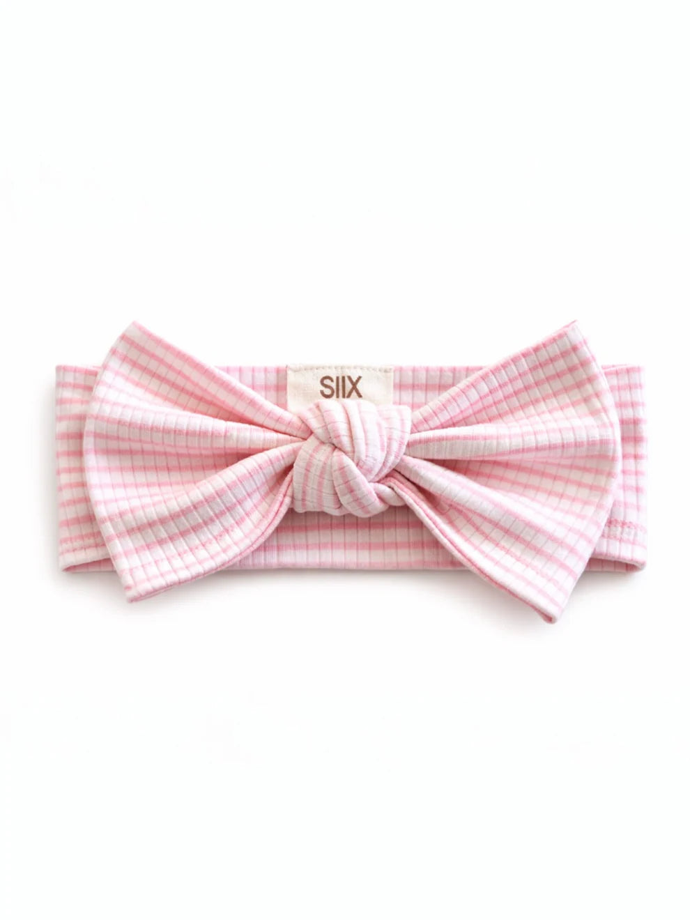 Stripe Ribbed Bow