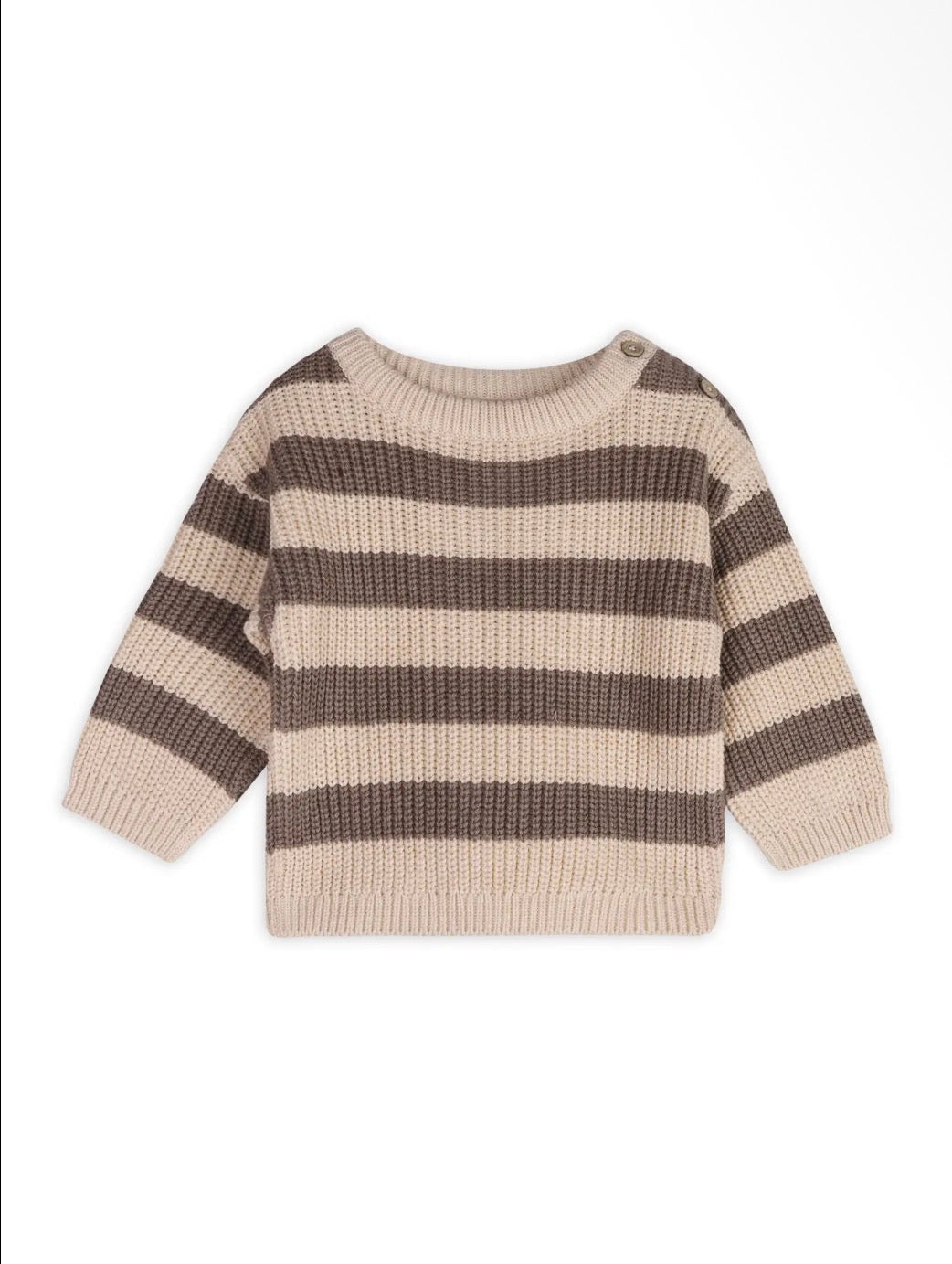 Cast Stripe Chunky Knit Sweater