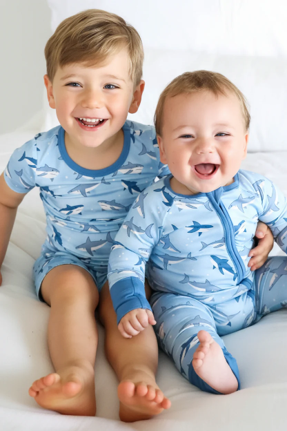 Fin Friends Two-Piece Short PJ Set