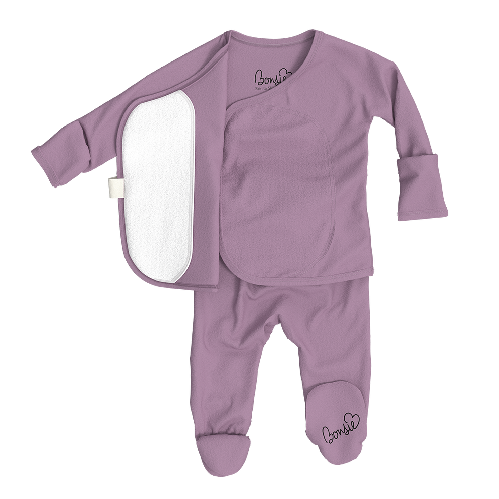 Skin-To-Skin Footie - Fig