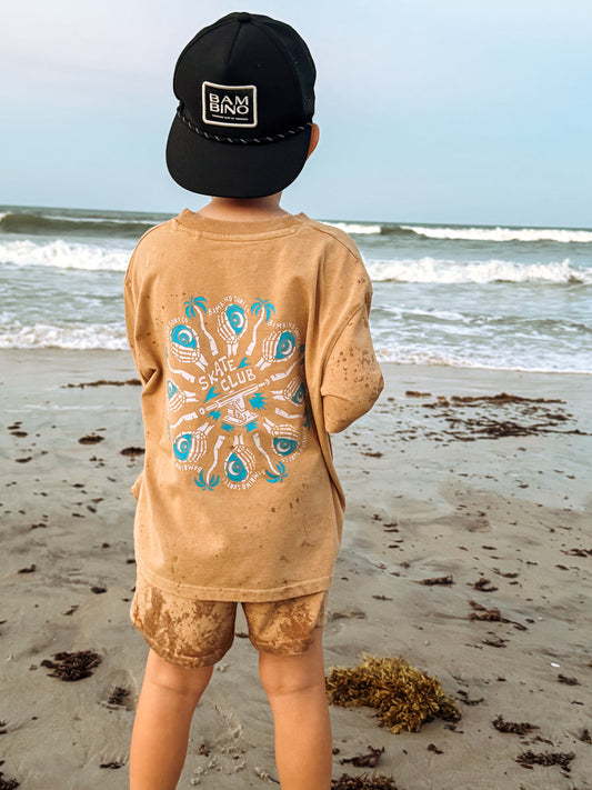 Skate Trucks Acid Wash Tee