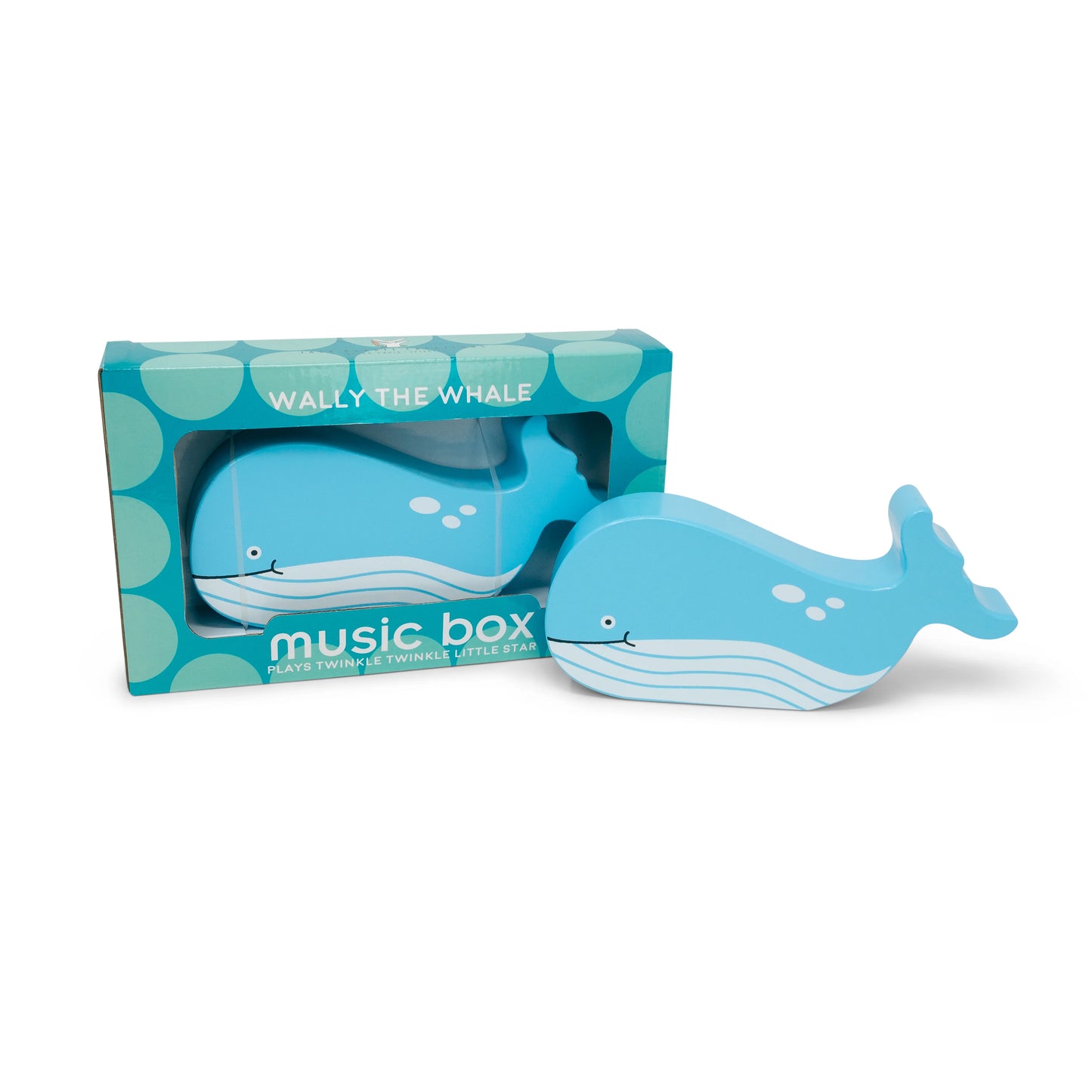 Wooden Whale Music Box