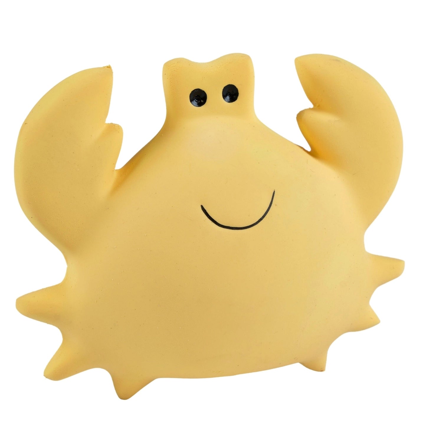 Natural Organic Rubber Teether, Rattle & Bath Toy