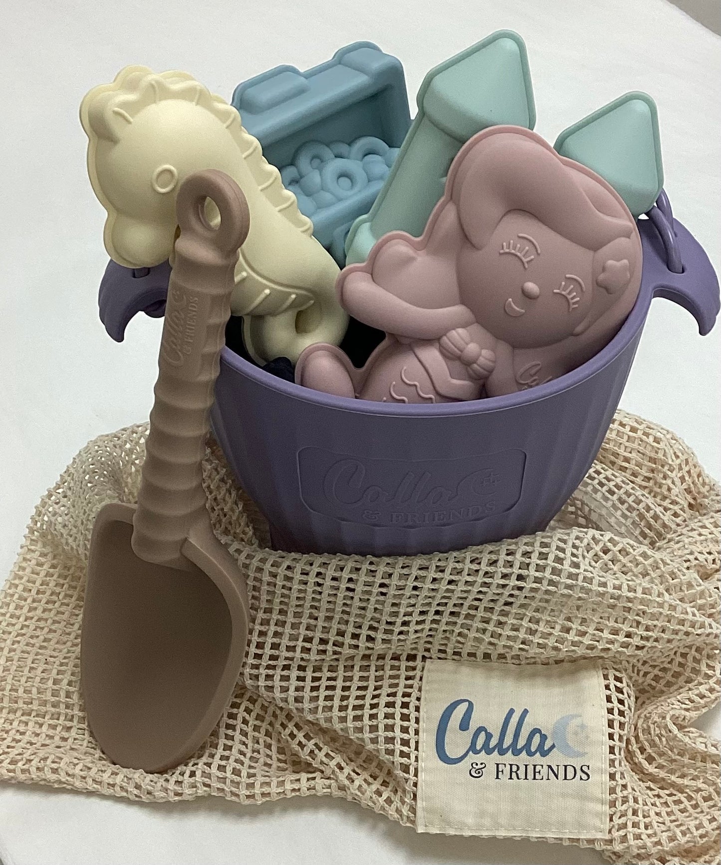 Mermaid Cove Silicone Beach Toy Set