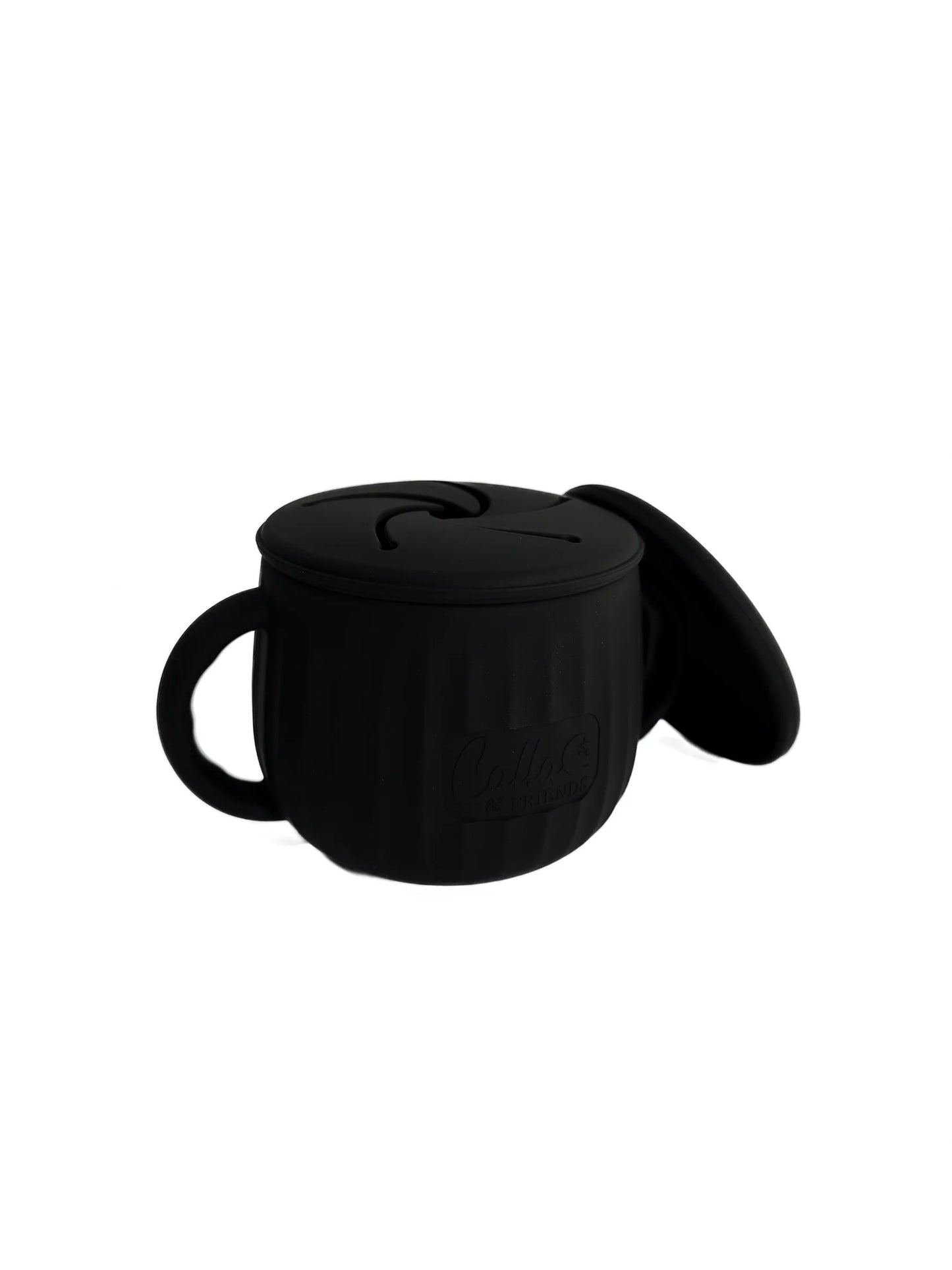 The Miller Snack Cup - Silicone Snack Cup with Handles and Lid