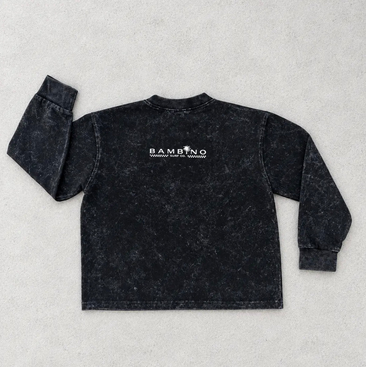 Benz Acid Wash Long Sleeve Tee