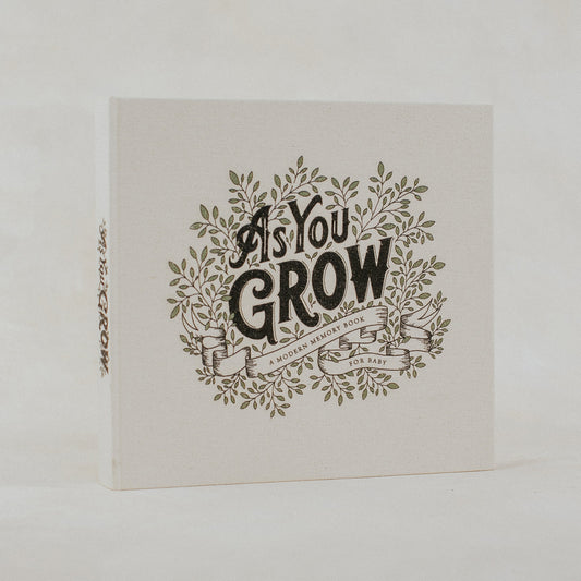 As You Grow: A Modern Memory Book for Baby