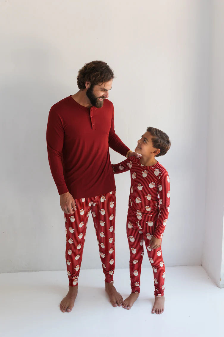 Santa Bamboo Men's PJ Jogger Pant