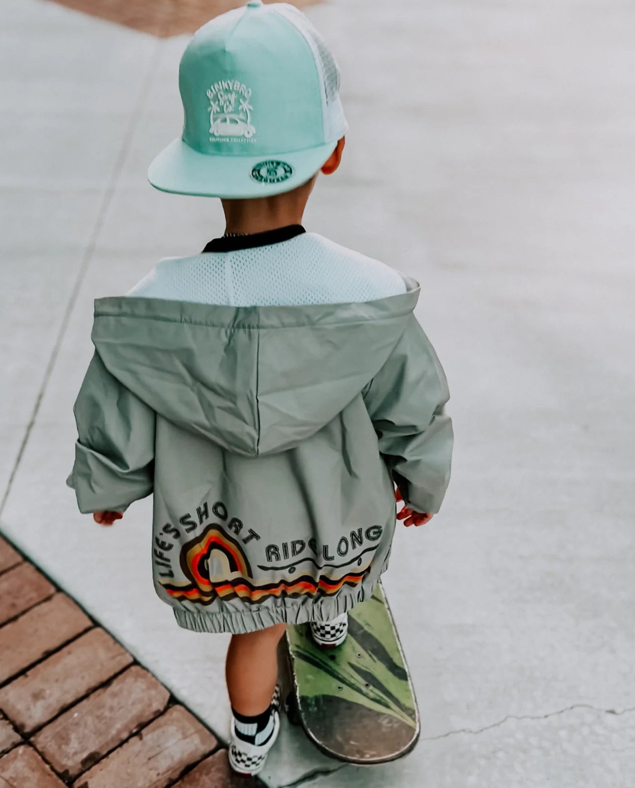 Hooded Steezy Windbreaker