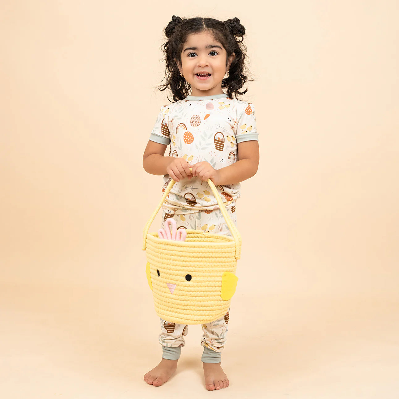 Yellow Chick Easter Basket