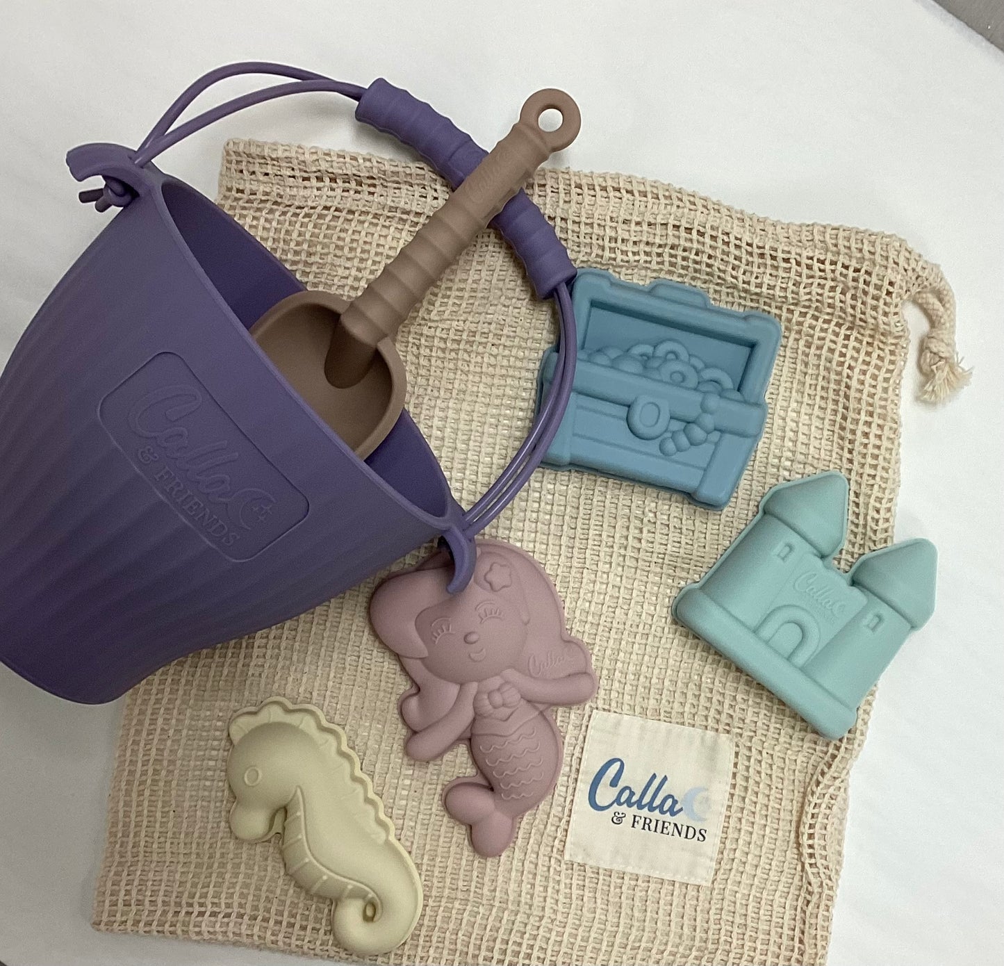 Mermaid Cove Silicone Beach Toy Set