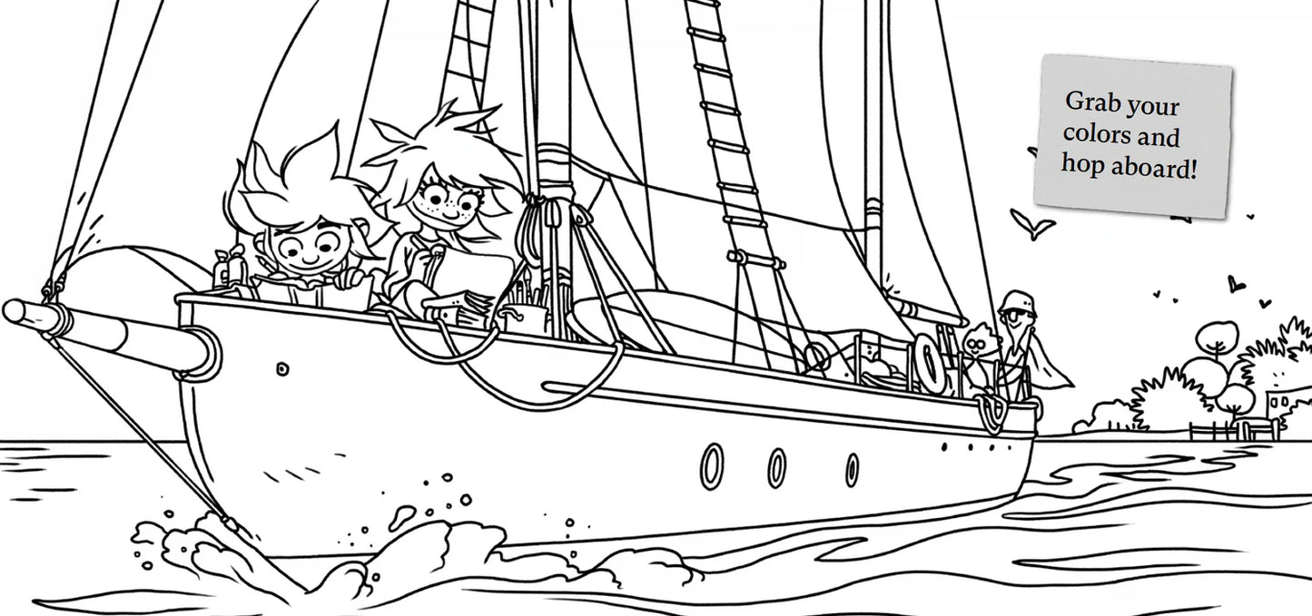 Wiilder Adventures and Animals A-Z: Coloring book