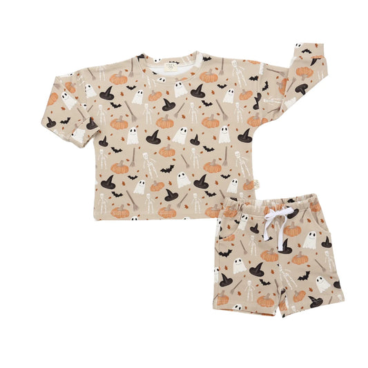Boo Crew Classic Shorts Set