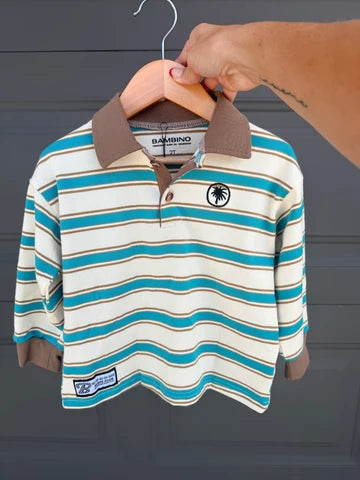 Olllie Stripe Collared Shirt