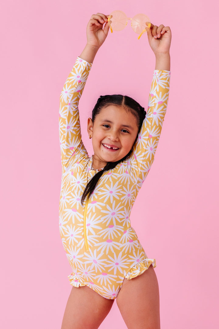 Happy Daisy Rashguard One Piece