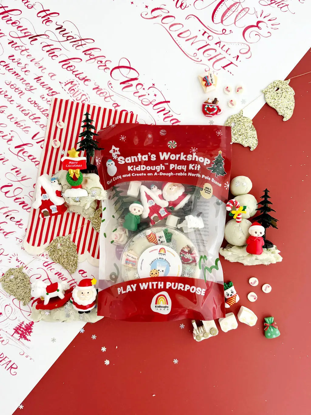 Santa’s Workshop KidDough Play Kit