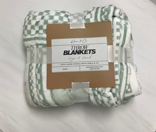 Coastal Throw Blanket