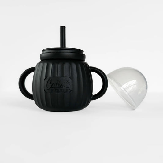 The Brody Cup - Spill-Proof Silicone Cup with Straw
