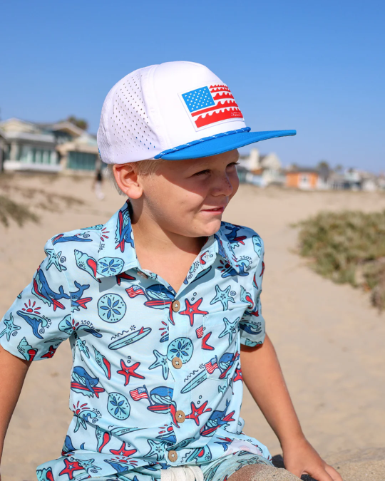 Coastal Americana Button Up
