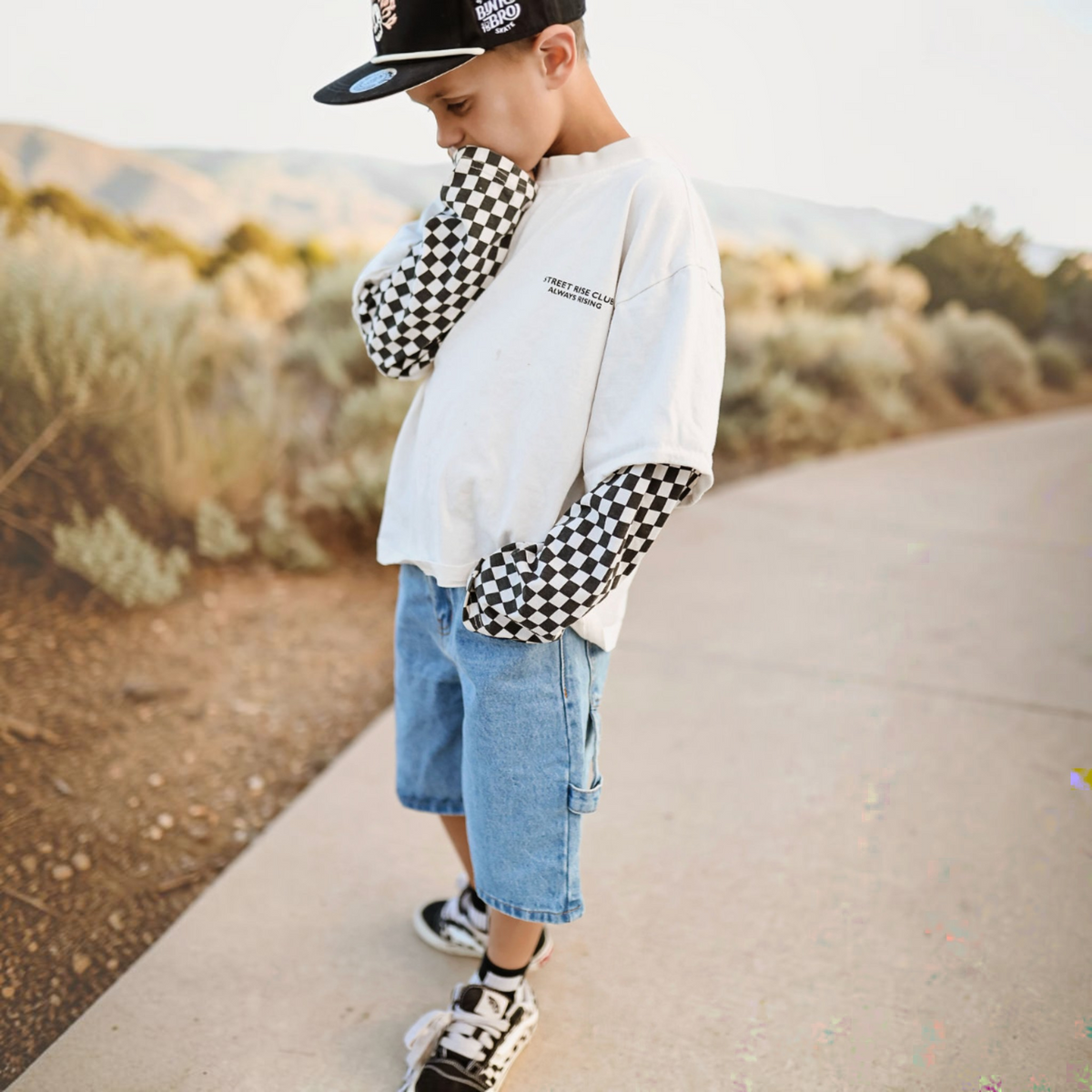 Cardiff Jorts- Blue