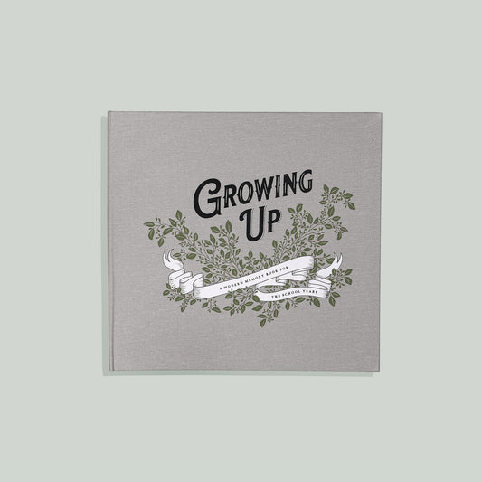 Growing Up - School Years Memory Book