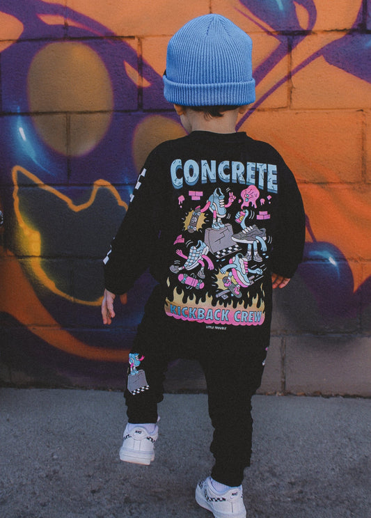 Concrete Kickback Long Sleeve T-Shirt