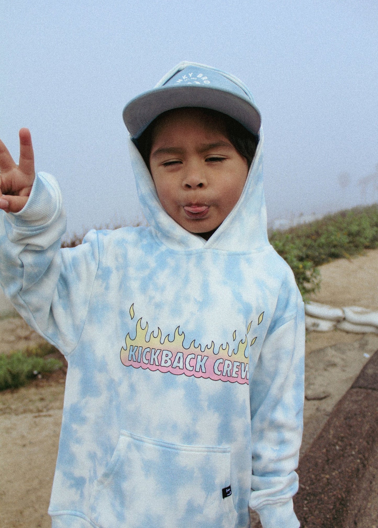 Concrete Kickback Tiedye Hoodie