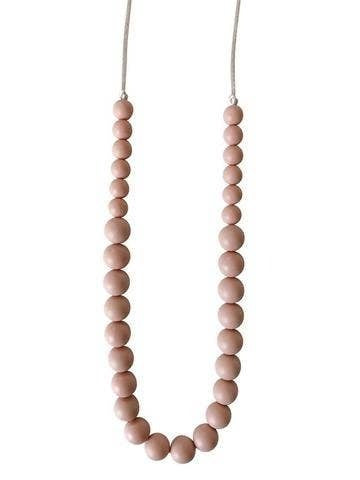 The Ariana Teething Necklace - Blush