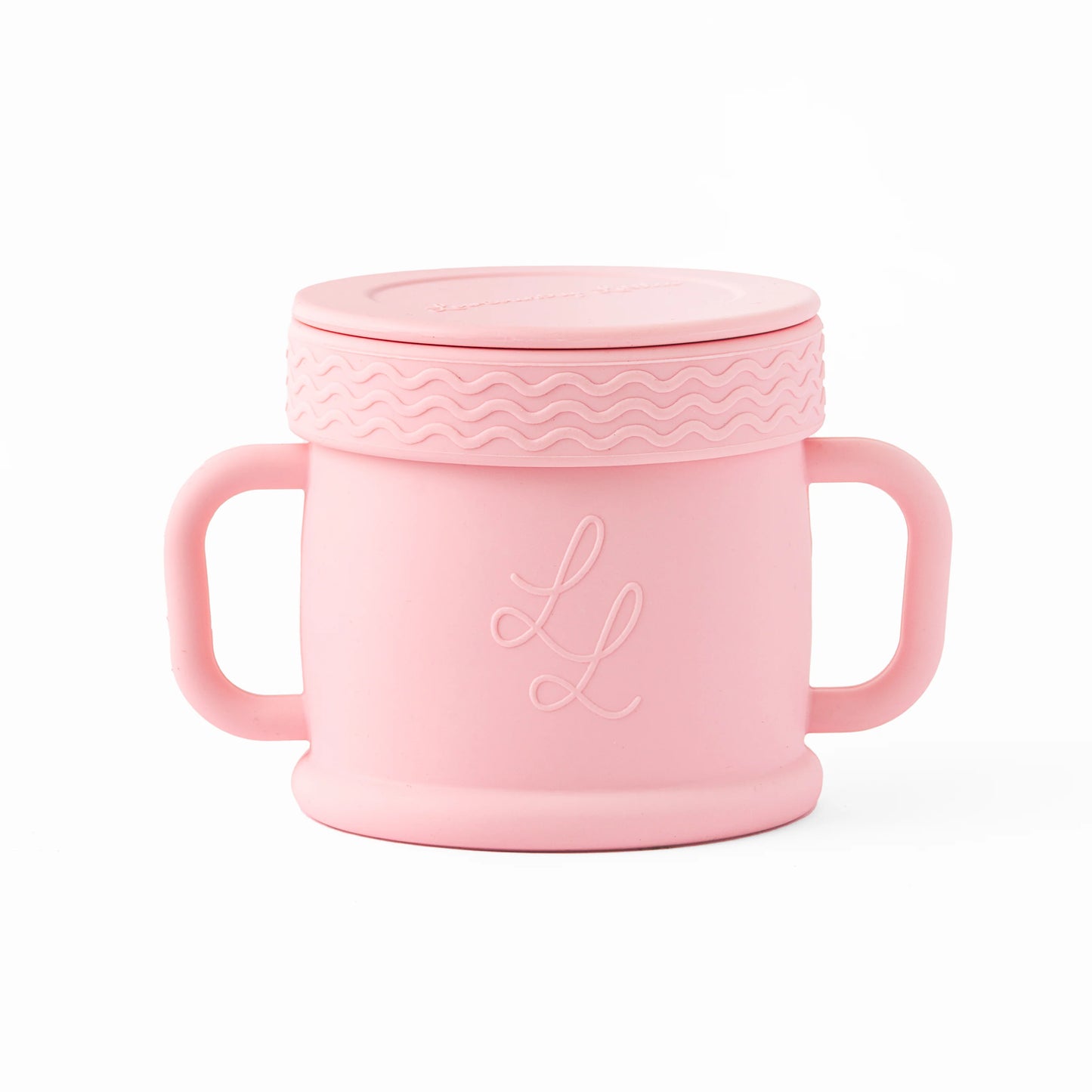The Coastal Cup: Non-toxic Silicone Snack Cup with Lid