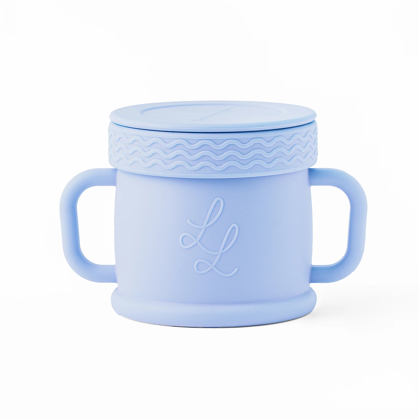 The Coastal Cup: Non-toxic Silicone Snack Cup with Lid