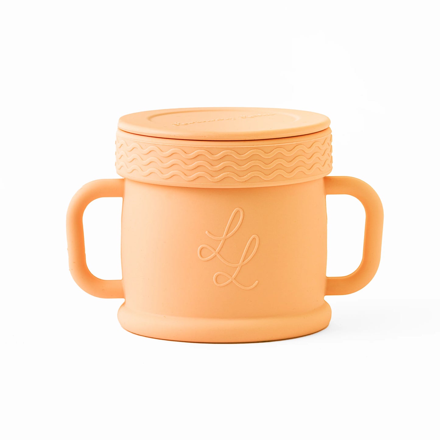The Coastal Cup: Non-toxic Silicone Snack Cup with Lid
