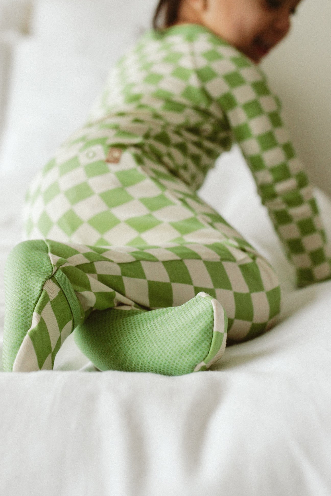Grow With You Footie - Cabana Green