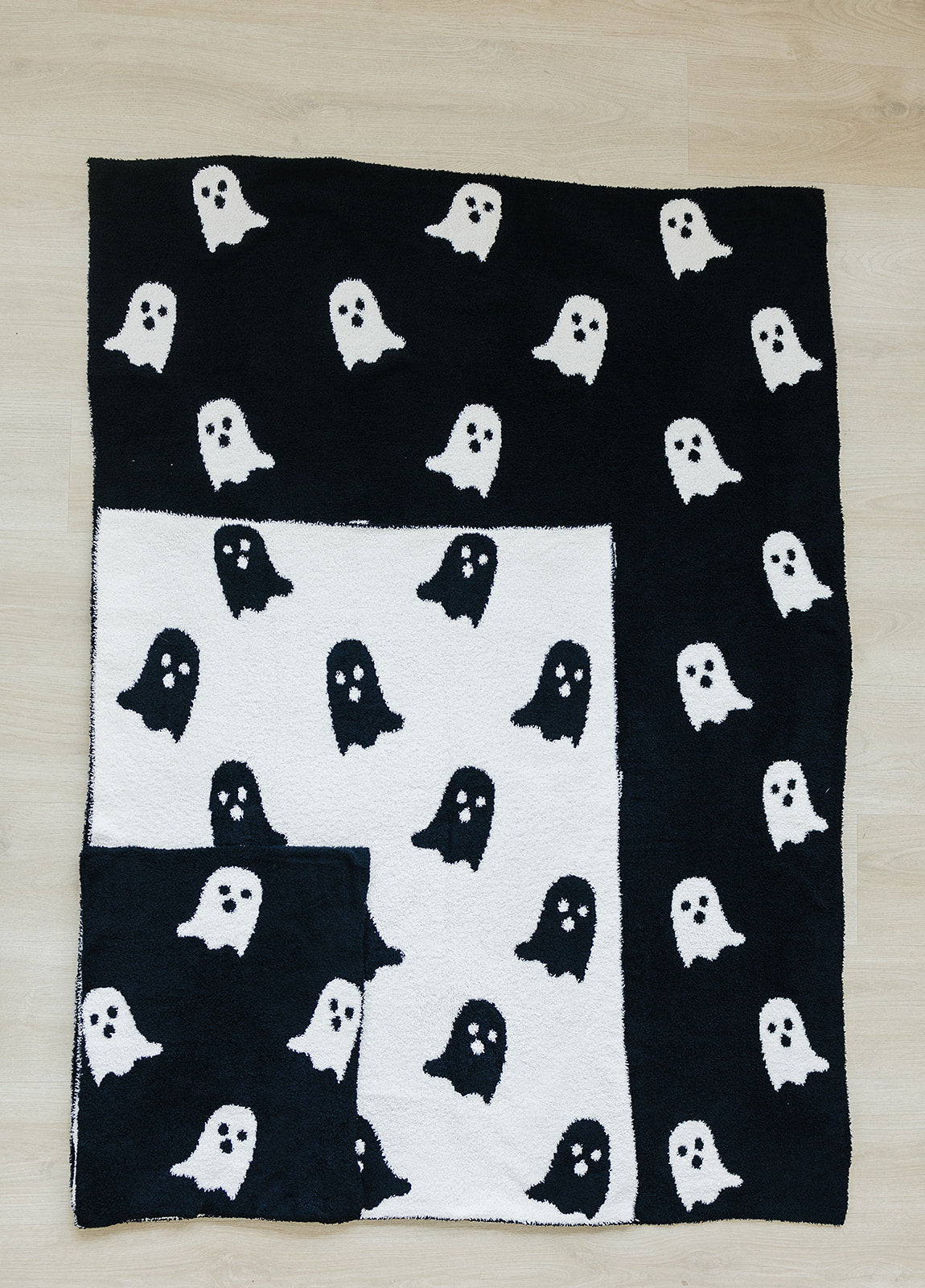 Ghosts Plush Baby Blanket (30x40)