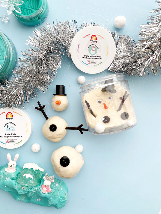 Build A Snowman Mini Dough-To-Go
