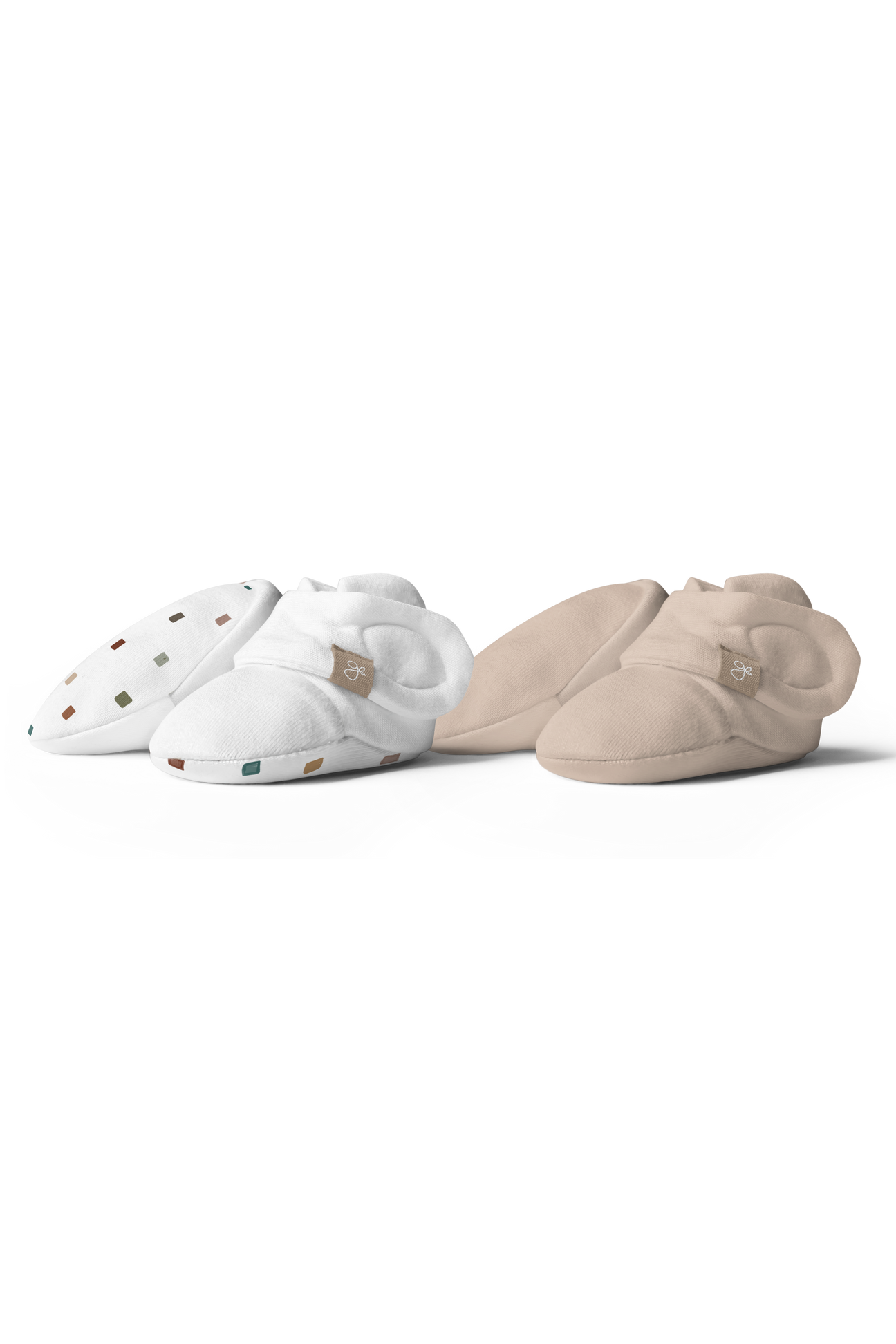 Stay On Baby Boots 2 Pack - City Blocks + Sandstone