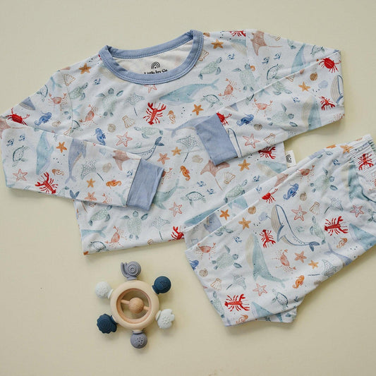 Coastal Cutie Bamboo Pajama Set