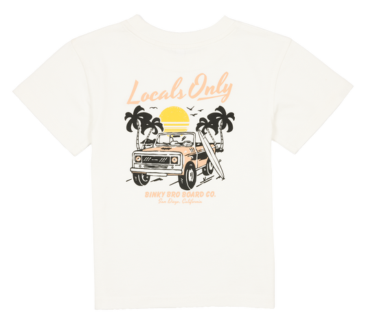 Locals Only Truck T-Shirt - White